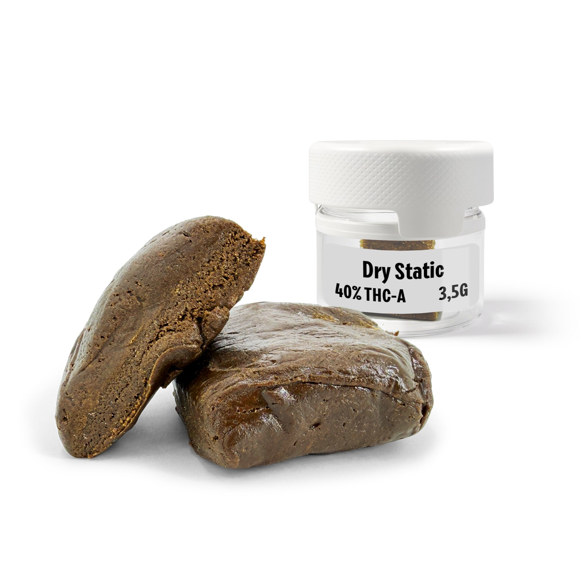 THC-A 40% Hash Dry Static
