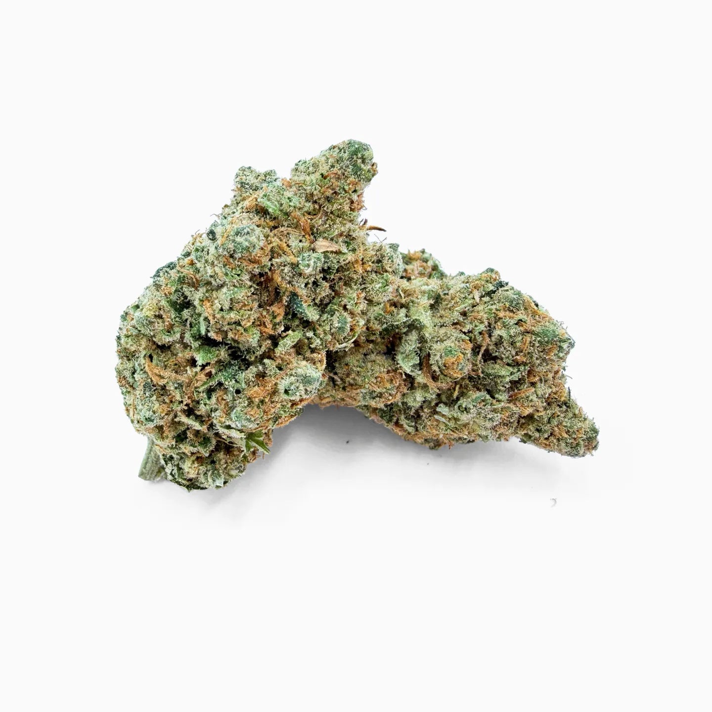 Rollz Amnesia Hydro CBD indoor dried flower orange doypack with premium buds displayed in front on a clean white background