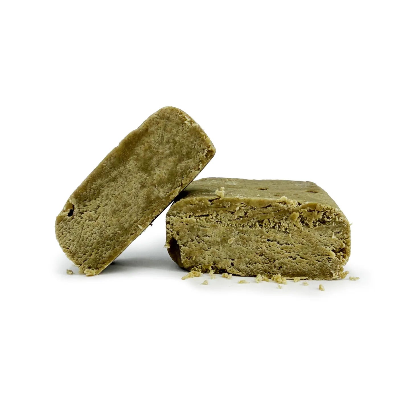 Static 45% THCA solventless electrostatic sift hash in reusable airtight smell-proof glass jar, 3.5g, Rollz Europe