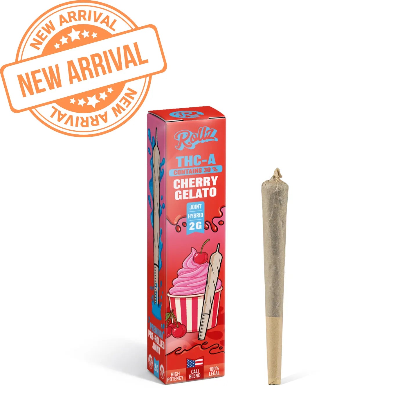 THC-A Pre-Roll – 2G Cali Blend
