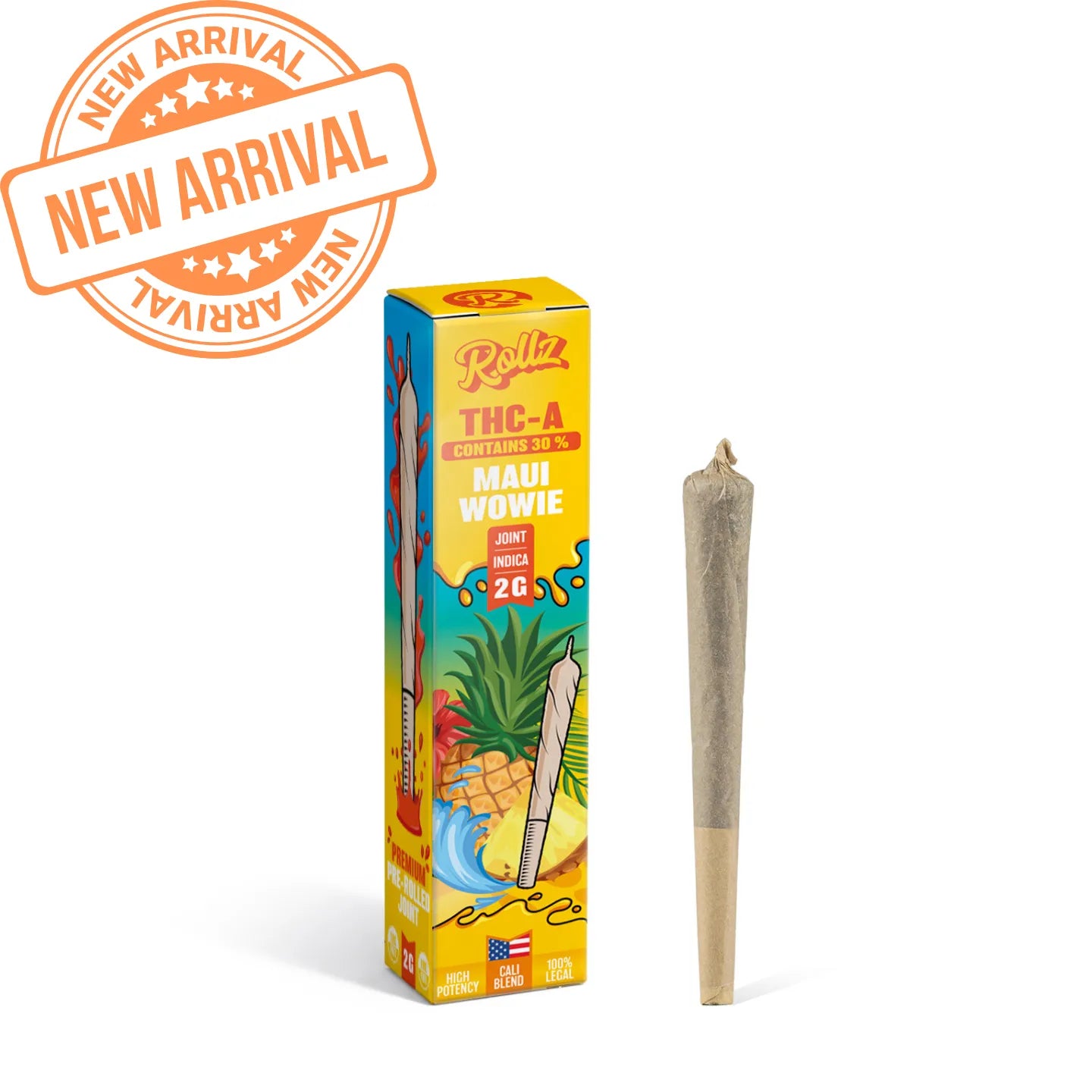 THC-A Pre-Roll – 2G Cali Blend